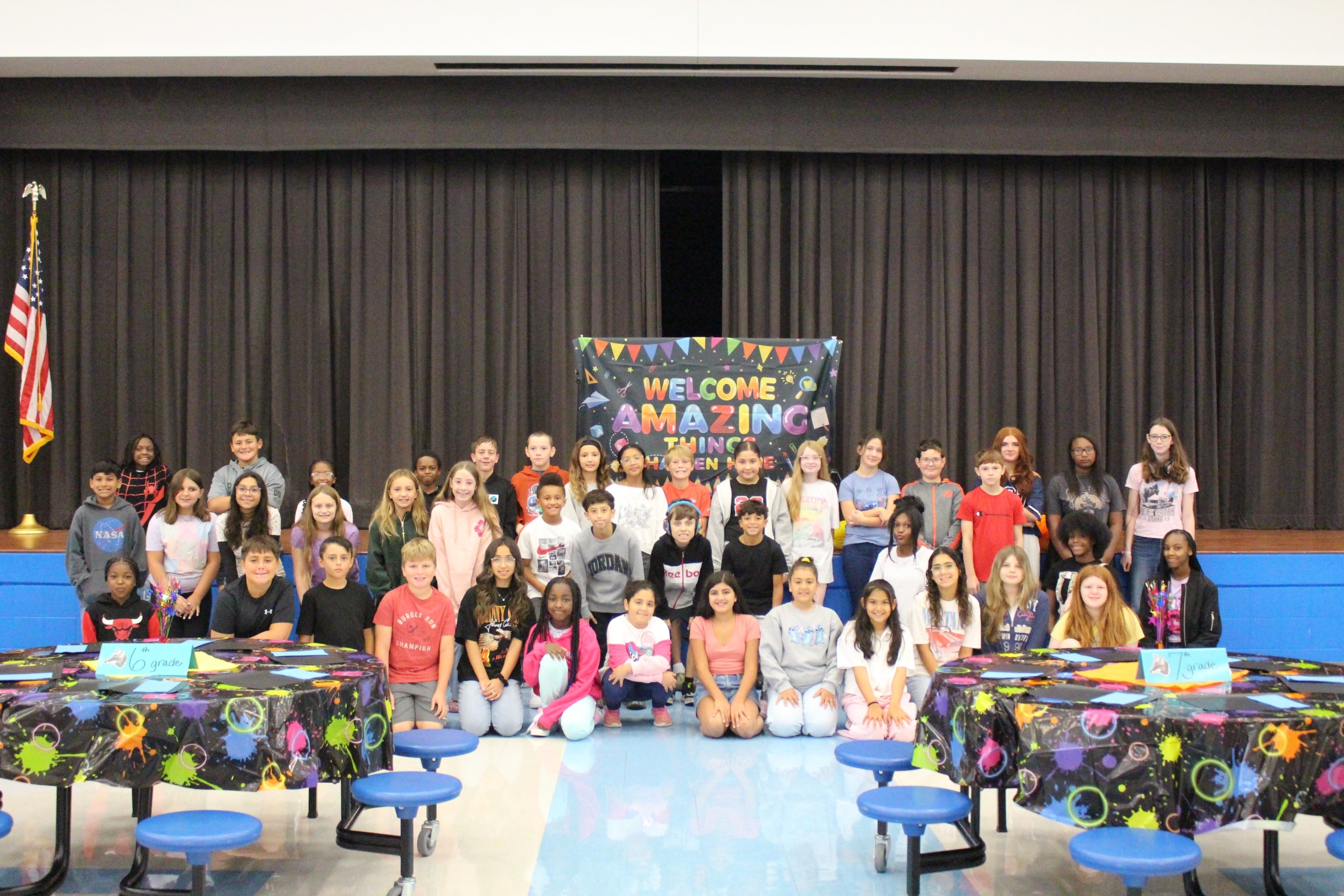 Clark's annual "New Student Breakfast" was a success. Clark welcomed over 50 new Coyotes to the pack! These new students are excited to make new friends and call Clark home. Welcome to all!